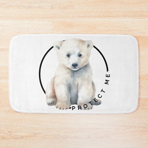 Item preview, Protect Me Endangered Polar Bear  designed and sold by AussieMomma.