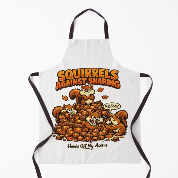 Item preview, Squirrels Against Sharing Hands Off My Acorns Funny Squirrel Lover Humor designed and sold by Pawsome Quotes.