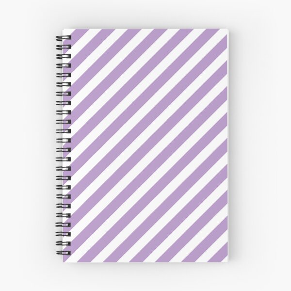 Item preview, White And Purple Diagonal Striped Pattern designed and sold by pattern-archive.