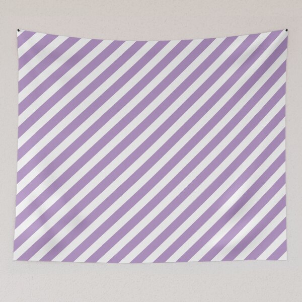 Item preview, White And Purple Diagonal Striped Pattern designed and sold by pattern-archive.