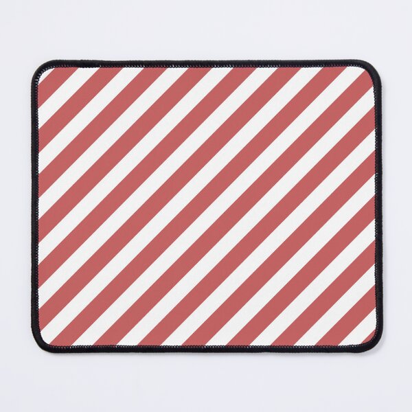 Item preview, White And Pastel Red Diagonal Striped Pattern designed and sold by pattern-archive.