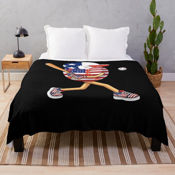 Item preview, USA Patriotic Baseball Player Graphic designed and sold by KIROSALS.