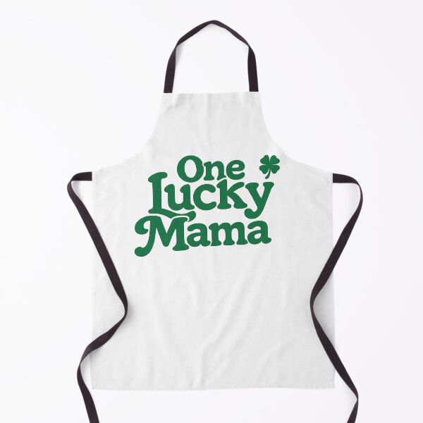 Item preview, One Lucky Mama,funny Patrick's Day  designed and sold by CloudyPress.