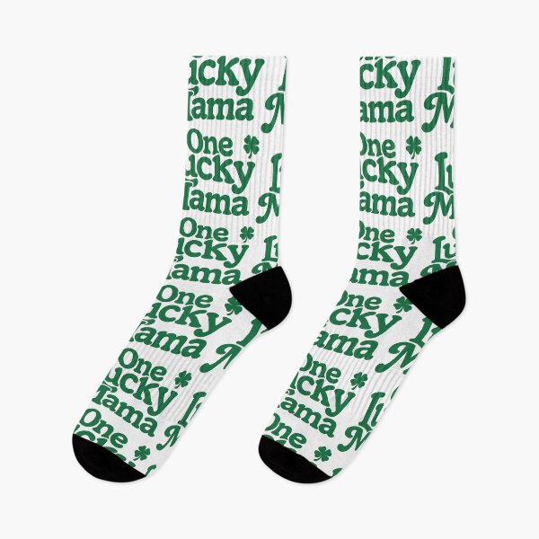 Item preview, One Lucky Mama,funny Patrick's Day  designed and sold by CloudyPress.