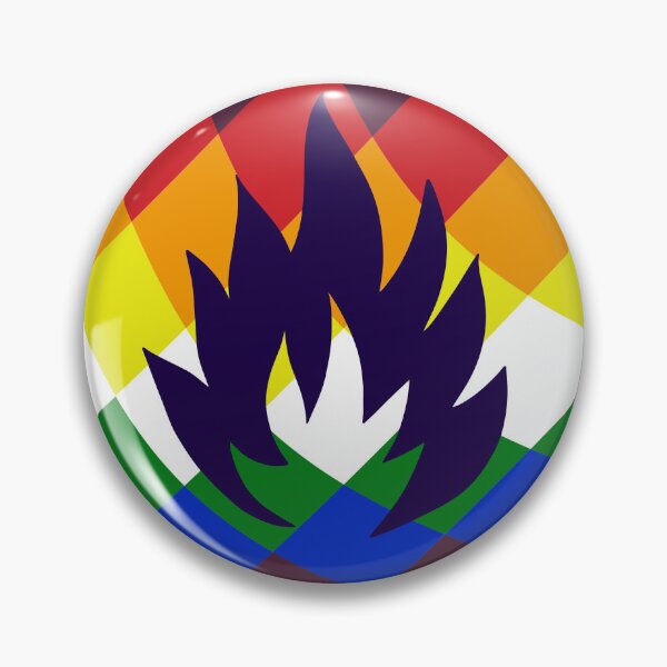 Item preview, Gay rainbow fire designed and sold by givepineapple.