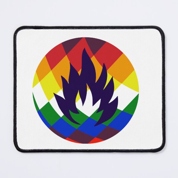 Item preview, Gay rainbow fire designed and sold by givepineapple.