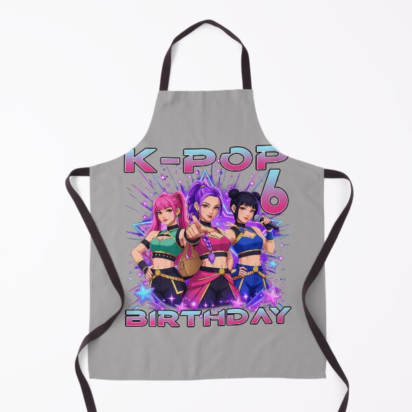 Item preview, 6th Birthday 6 Year Old Music Birthday Kpop  designed and sold by KathieFaugh.