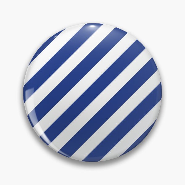 Item preview, White And Royal Blue Diagonal Striped Pattern designed and sold by pattern-archive.