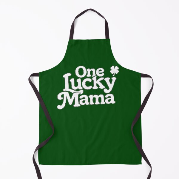 Item preview, One Lucky Mama,funny Patrick's Day  designed and sold by CloudyPress.