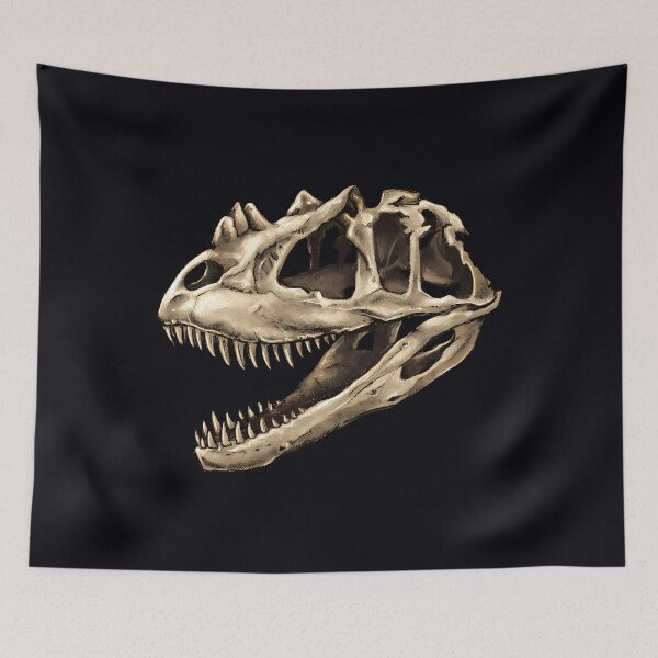 Item preview, Ceratosaurus Dinosaur Skull Paleontology Sketch designed and sold by vppmwwwf26.