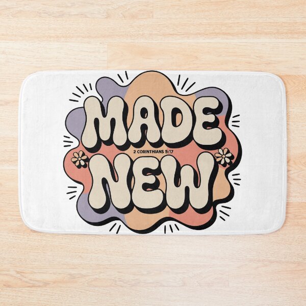 Item preview, Made New Christian Bible Verse Faith Design designed and sold by HahaHandlesHub.