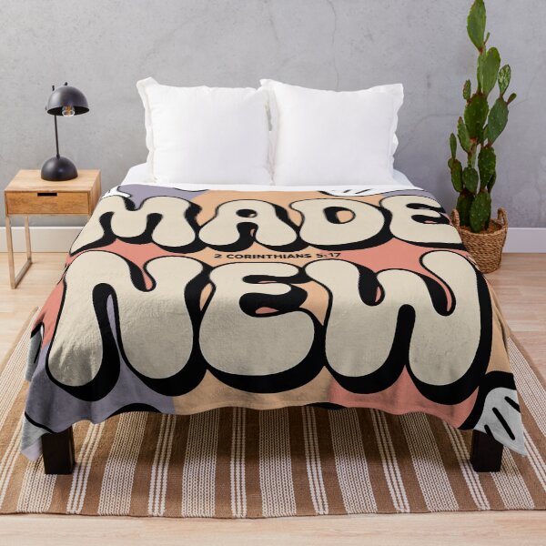 Item preview, Made New Christian Bible Verse Faith Design designed and sold by HahaHandlesHub.