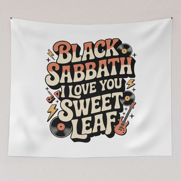Item preview, Black Sabbath Sweet Leaf, Sweet Leaf designed and sold by graphic-genie.