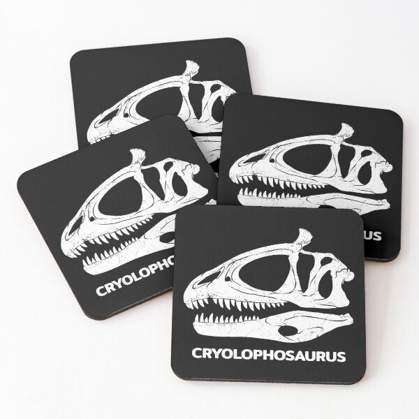 Item preview, Cryolophosaurus skull fossil designed and sold by NicGrayGraphic.