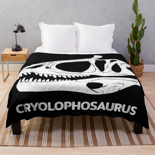 Item preview, Cryolophosaurus skull fossil designed and sold by NicGrayGraphic.