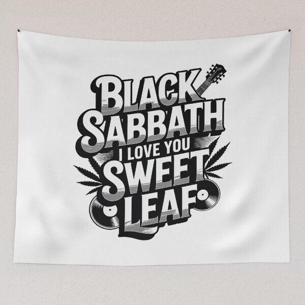Item preview, Black Sabbath Sweet Leaf, Sweet Leaf designed and sold by graphic-genie.