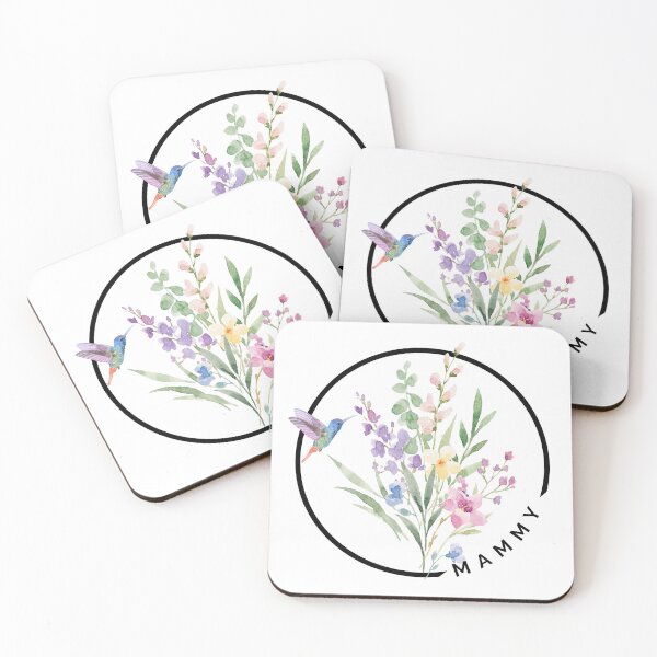 Item preview, Mammy Floral Flower Bouquet Watercolor Painting designed and sold by AussieMomma.