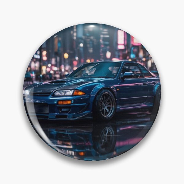 Item preview, Clean jdm car at night designed and sold by EliteAutoPrints.