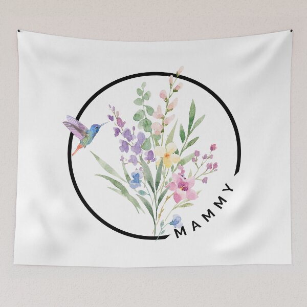 Item preview, Mammy Floral Flower Bouquet Watercolor Painting designed and sold by AussieMomma.