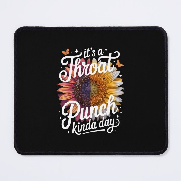 Item preview, It's A Throat Punch Kind Of Day Sarcastic Skeleton designed and sold by EllenJast.