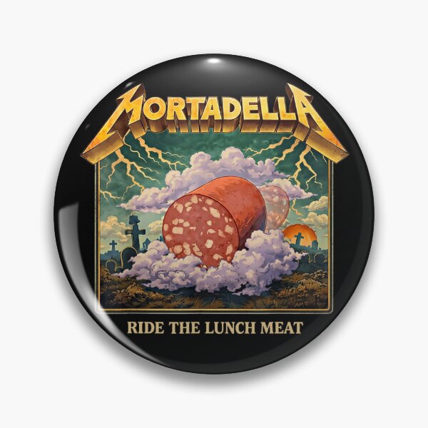 Item preview, Mortadella Ride The Lunch Meat Italian Food Funny designed and sold by BingyBongoArt.