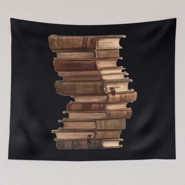 Item preview, Stack Of Ancient Books Dark Academia designed and sold by vppmwwwf26.