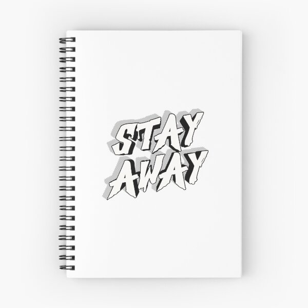 Item preview, Stay Away - Gritty Distressed Streetwear Typography designed and sold by InkStation24.