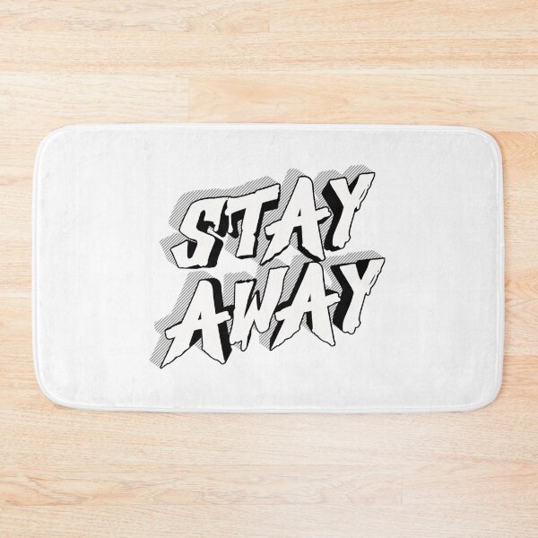 Item preview, Stay Away - Gritty Distressed Streetwear Typography designed and sold by InkStation24.