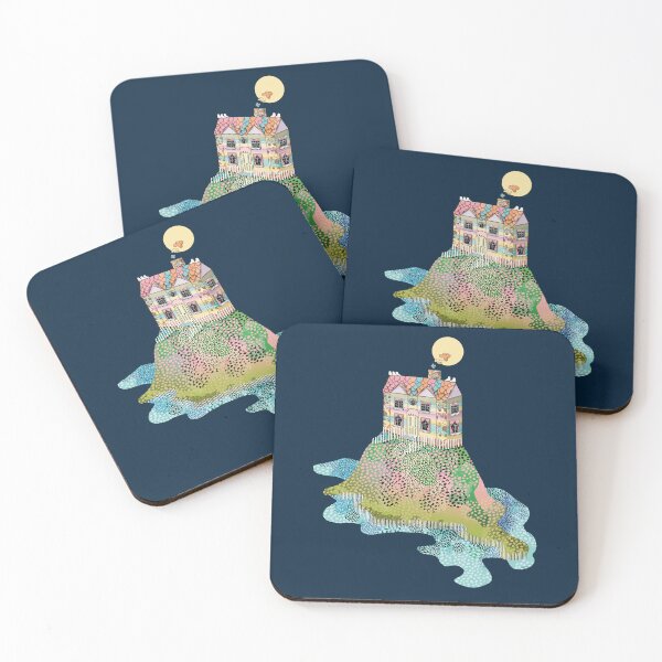 Item preview, Seaside Cottage on Mountain Top Lookout designed and sold by Karin Taylor.