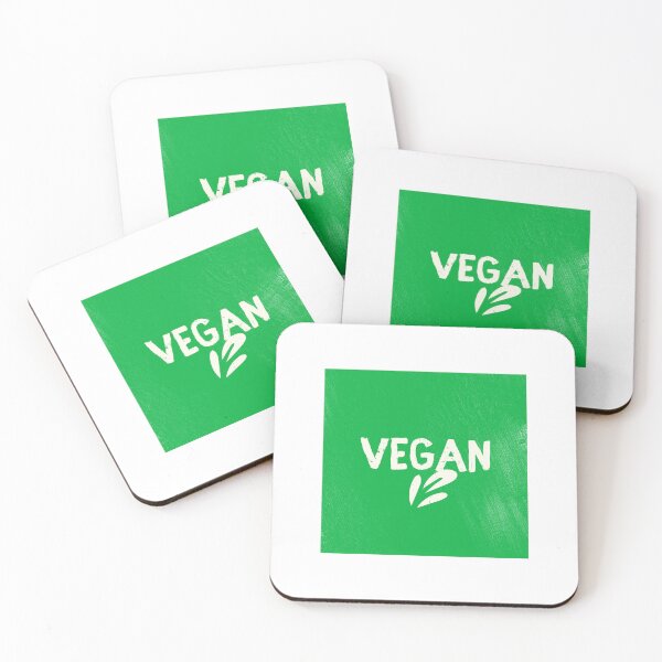 Item preview, Minimalist Distressed Vegan Leaf Sticker - Green & White designed and sold by lalit0767.