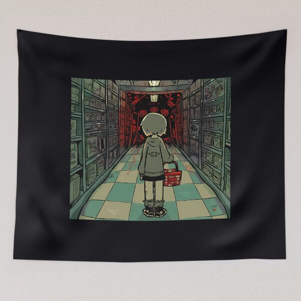 Item preview, Eerie Liminal Space Empty Grocery Store designed and sold by vppmwwwf26.