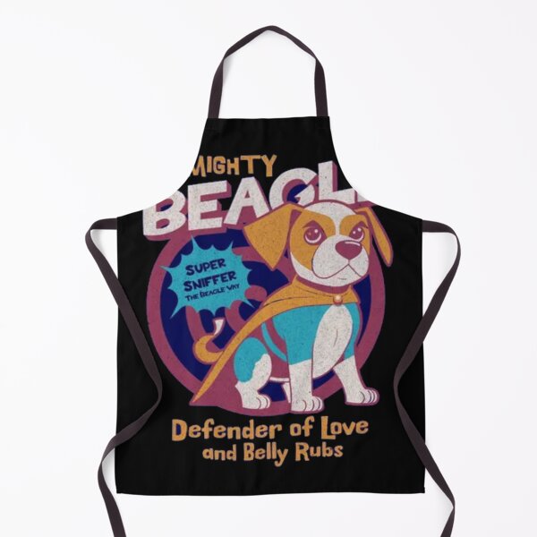 Item preview, Mighty Beagle Superhero - Defender of Love and Belly Rubs designed and sold by GenZFashion000.