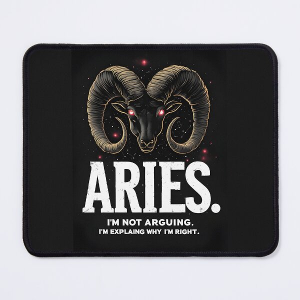 Item preview, Funny Aries Zodiac Gift I'm Explaining Why I'm Right designed and sold by owi-art.