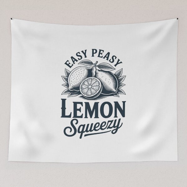 Item preview, Easy peasy lemon squeezy lemon 90s back print summer beach designed and sold by IdunayaStore.