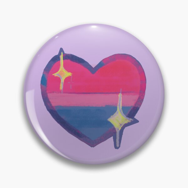 Item preview, BI PRIDE HEART designed and sold by strawberry-transneu.
