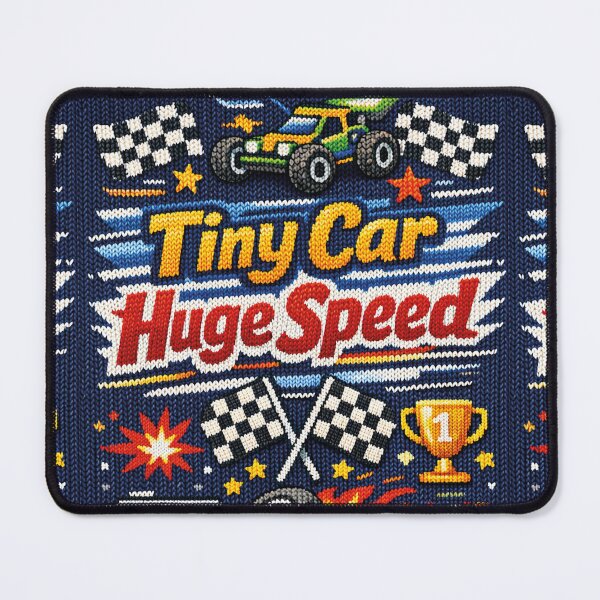 Item preview, Tiny Car Huge Speed – Remote Controlled RC Car in a Knit Pattern Design designed and sold by Mauswohn.