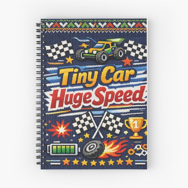 Item preview, Tiny Car Huge Speed – Remote Controlled RC Car in a Knit Pattern Design designed and sold by Mauswohn.