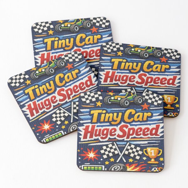 Item preview, Tiny Car Huge Speed – Remote Controlled RC Car in a Knit Pattern Design designed and sold by Mauswohn.