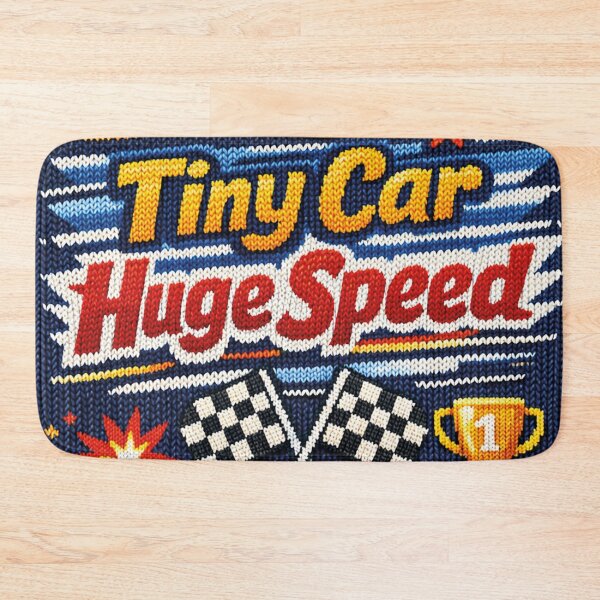 Item preview, Tiny Car Huge Speed – Remote Controlled RC Car in a Knit Pattern Design designed and sold by Mauswohn.