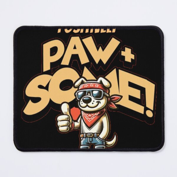 Item preview, Positively Pawsome! - Cool Dog with Sunglasses and Bandana designed and sold by GenZFashion000.
