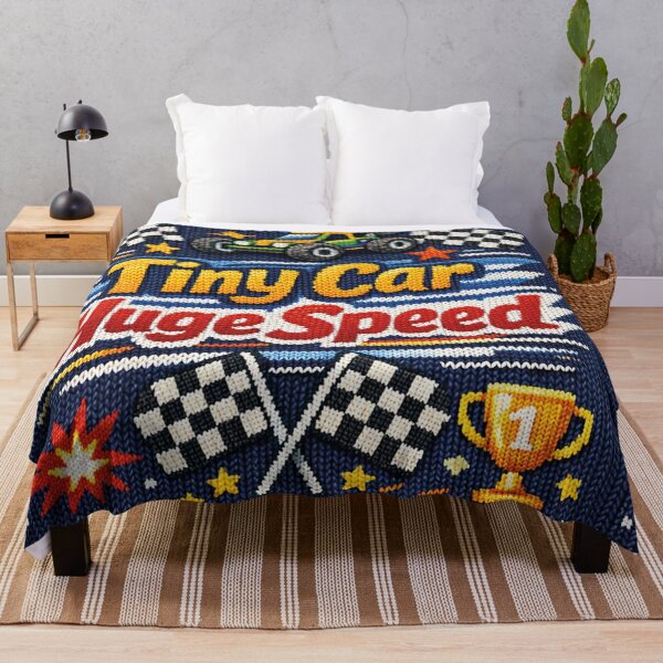Item preview, Tiny Car Huge Speed – Remote Controlled RC Car in a Knit Pattern Design designed and sold by Mauswohn.