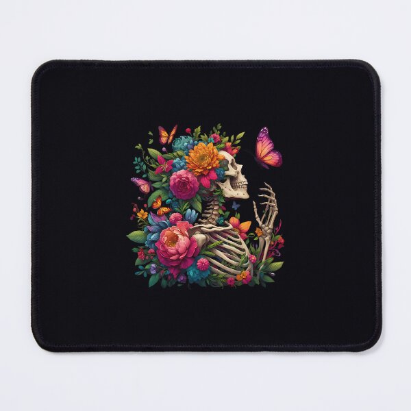 Item preview, Gothic Floral Skeleton Bones And Botany Art designed and sold by vppmwwwf26.