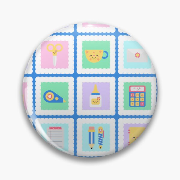 Item preview, Back to School Stationery Seamless Pattern with Office Supplies designed and sold by nuchz.