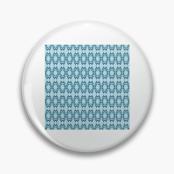 Item preview, Teal Botanical Symmetry Vintage Wallpaper Pattern designed and sold by grantalfonzo.