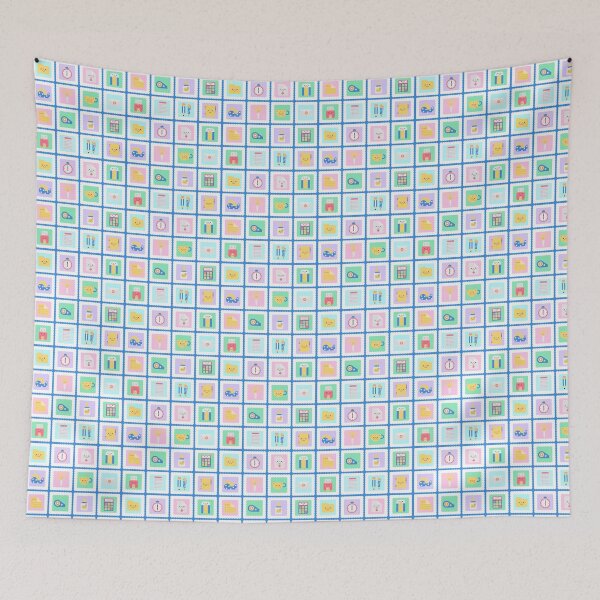 Item preview, Back to School Stationery Seamless Pattern with Office Supplies designed and sold by nuchz.