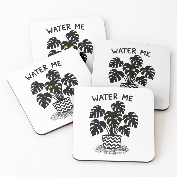 Item preview, Water Me Monstera Plant designed and sold by NaiveNocturnal.
