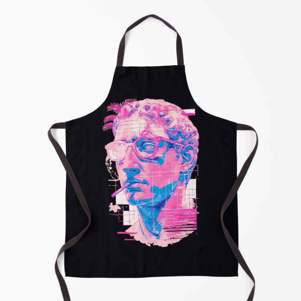 Item preview, Glitched Smoking Greek Statue Vaporwave Art designed and sold by vppmwwwf26.