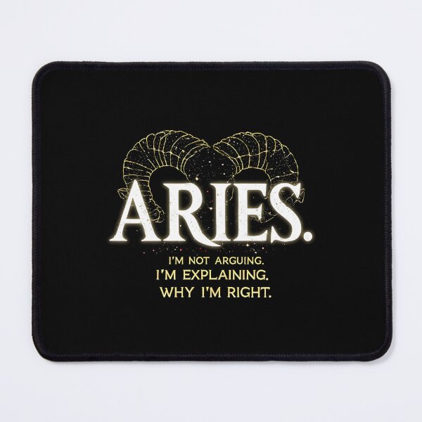 Item preview, Funny Aries Zodiac Gift I'm Explaining Why I'm Right designed and sold by owi-art.