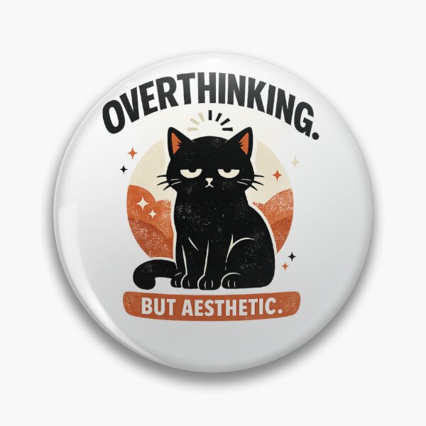 Artikelvorschau, Überinterpretiertes, aber ästhetisches Design für ein lustiges Retro-T-Shirt mit schwarzer Katze entworfen und verkauft von Teenomix.
