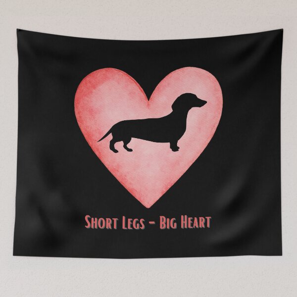 Item preview, Short Legs - Big Heart Dachshund designed and sold by oso-de-color.